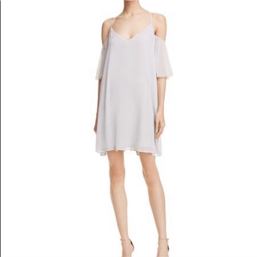 FRENCH CONNECTION OFF SHOULDER DRESS